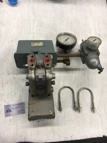 New - TAYLOR DIAPHRAGM PUMP 1000PSI, 1/4&#034; NPT, W/ Mounting Bracket, Gauge, &amp; Reg