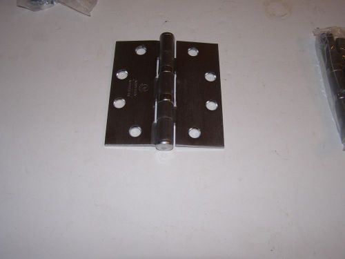 *new* set of 3 mckinney satin chrome ball bearing hinges 4.5 x 4 ta2714 26d for sale