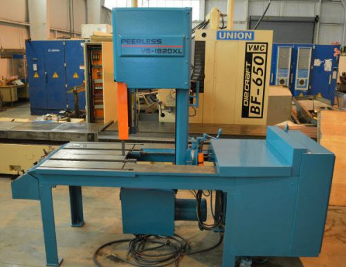 #vb1820xl peerless tilting-head vertical band saw #27744 for sale