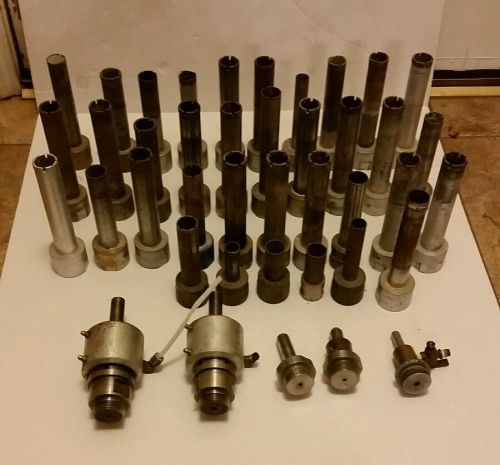 36 concrete core drilling bits and swivel attachments for sale