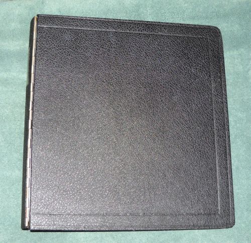 Casebound Round Ring Binder, 2&#034; Cap, Black  - Wilson Jones 344-44L