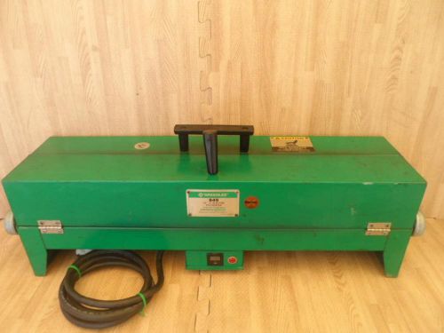 NICE! Greenlee 849 PVC Pipe Heater Bender 1/2&#034; - 2&#034; Conduit