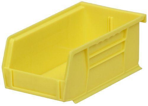 AkroBin, 7 3/8&#034;L x 3&#034;H x 4 1/8&#034;W, Yellow