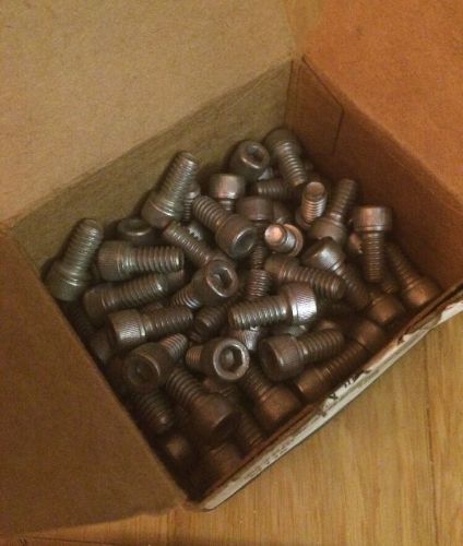 NEW (63) Brighton Best 837145 Alloy Socket Head Cap Plated Screws  1/4-20 x 1/2