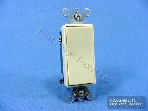 Leviton Ivory COMMERCIAL Decora Rocker Switch Momentary Contact 5657-2I Boxed