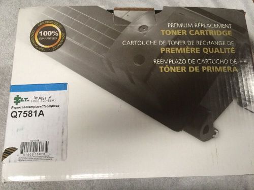 New replacement hp ink toner cartridge q7581a 3800 cp3505 free shipping! for sale