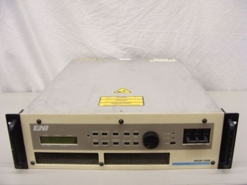 ENI DCG-100 DC Plasma Generator / Power Supply DCG2D-A031100021I W/ Control PNL