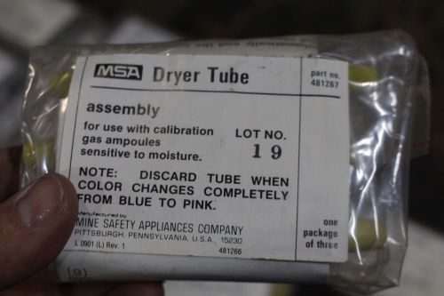 MSA DRYER TUBE 481267 PKG OF 3