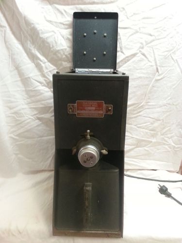 Vintage National Coffee Mill Cincinnati Time Recorder Grocery Store Bean Grinder