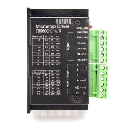 TB6600 Upgraded Version 32 Segments 4A 40V 57/86 Stepper Motor Driver