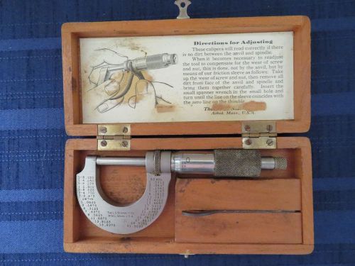 STARRETT CALIPER No. 230 w/WOOD BOX LOOK