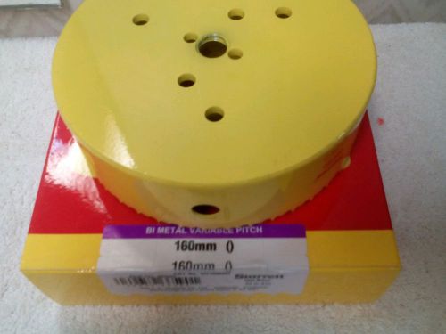 STARRETT 160MM HOLE SAW  BI METAL HOLESAW 160 - NEW