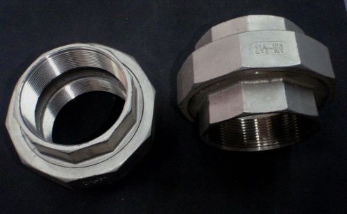 STAINLESS STEEL UNION 2 1/2&#034; BSPP PIPE SPLIT COUPLING UN-250-BSP