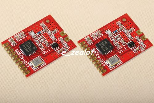 2pcs E10-SMD 433MHz SI4463 100mW Wireless Transmission Module Perfect