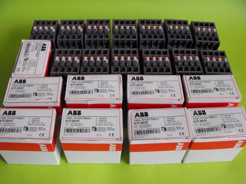 ABB, Contactor, A12-30-01, 220VAC, ( A123001220VAC ), NEW.