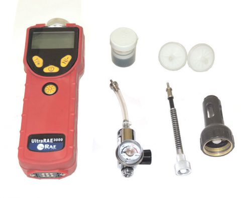 Rae ultrarae 3000 pgm-7360 benzene voc monitor &amp; regulator &amp; battery / warranty for sale