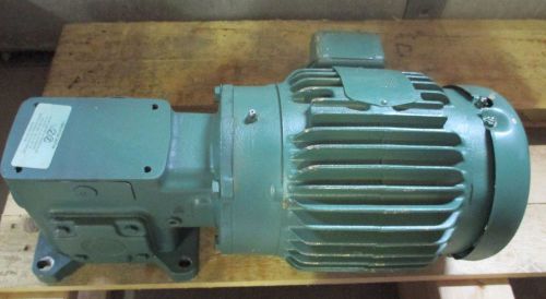 Baldor SUPER E Efficient Industrial MOTOR VEM3581T w/ DODGE TIGEAR MOTOR  MR9475