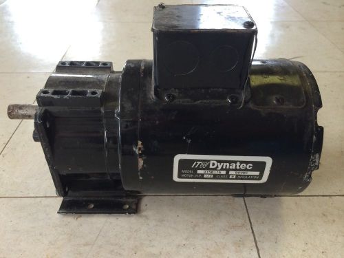 ITW DYNATEC 015B116 90VDC 1/2HP 180&#034;/LB TORQUE 154 FULL LOAD RPM FULLY ENCLOSED