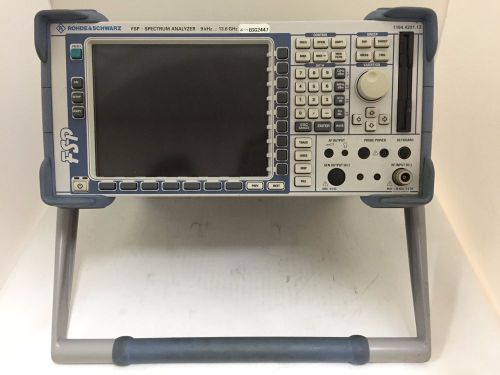 R&amp;S FSP13 Spectrum Analyzer 9 kHz up to 13.6 GHz