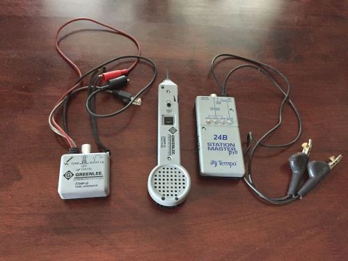 Greenlee Irrigation Stationmaster 24B &amp; 200EP Amp Tone Probe &amp; Tone Generator