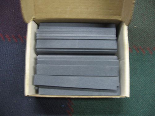 75 precision honing stones - 1/8 x 1/4 x 4 -c-220-pvuf  n/r n/mtd - nos nib for sale