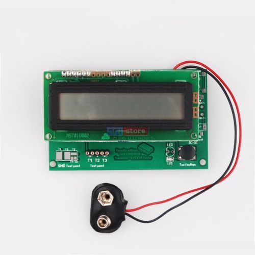 New transistor tester npn pnp mosfet capacitor esr inductance resistor meter for sale