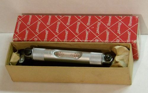 Nice Starrett #98-6 Precision Machinist Level in Original Box