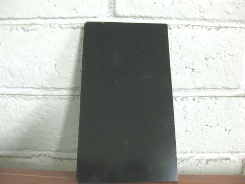 10 x PRECISION CUT BLACK POLISHED EDGE PLEXIGLASS SHEET  1/8&#034; X 4 3/8&#034; X 7 7/8&#034;