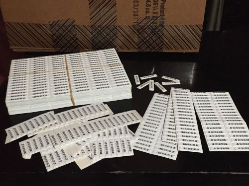 SENSORMATIC SECURITY BARCODE LABEL ULTRASTRIP TYCO 2533 PCS