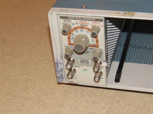 TEKTRONIX PG501 PG 501 PULSE GENERATOR PLUG IN (T2)