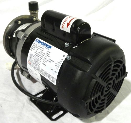 1x new marathon vacuum pump and march te-5-5s-md| 102 lpm | 2850 rpm | 115/230v for sale