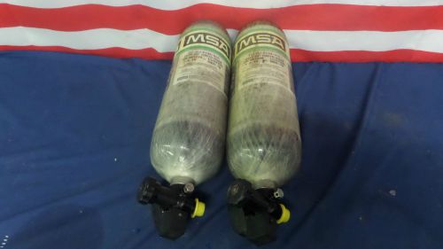 MSA H30 4500 PSI Carbon Fiber Bottles 01-2010 Manufacture Date