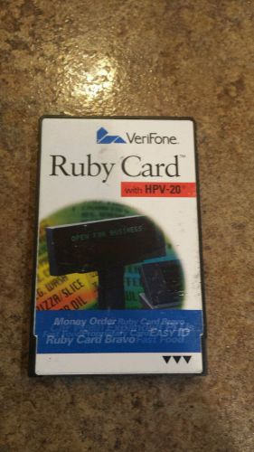 VeriFone Ruby Card with HPV-20 P040-07-507