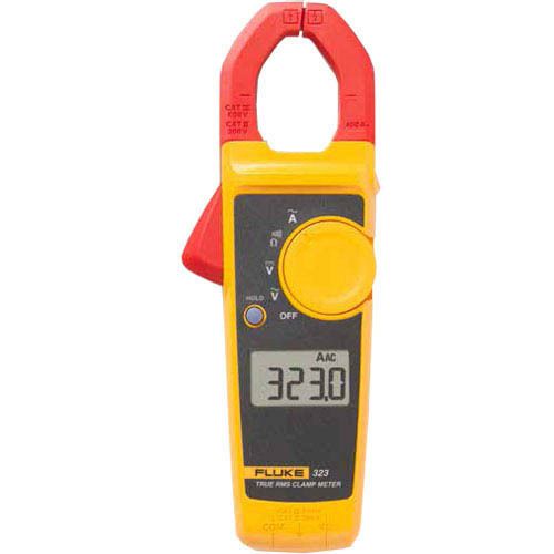 Fluke 323 400a ac, 600v ac/dc true-rms clamp meter for sale