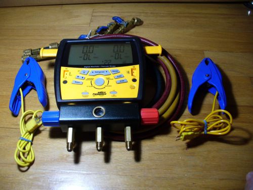 Fieldpiece SMAN360 3-Port Digital Manifold with 3 Yellow Jacket Plus II Hoses