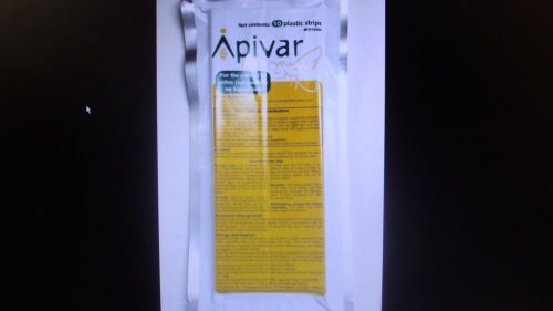 Apivar 10 Pack - Beekeeping - DC-799 Mann Lake Apivar Mite Killer for Bees.