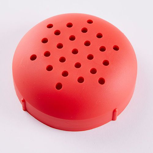 12 Shaker Tops Perforated for 12 oz Shaker Forever Lids 442R- Red