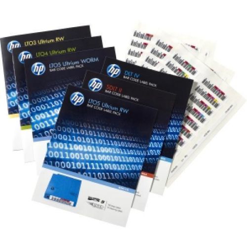 HP LTO-6 Ultrium RW Bar Code Label Pack