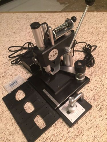 LINDBERG Air Titanium Drill Machine Drilling Eyeglass Optometry Denmark