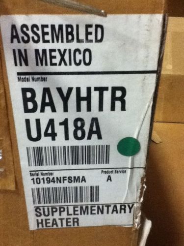 TRANE BAYHTRU418A SUPPLEMENTARY HEATER