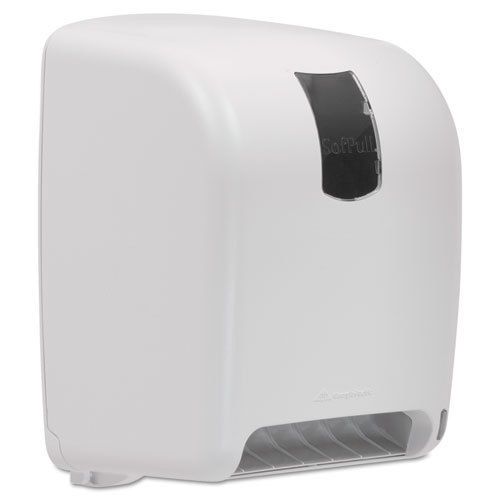 Towel dispenser, 9 3/4&#034; x 16&#034; x 12&#034;, white for sale