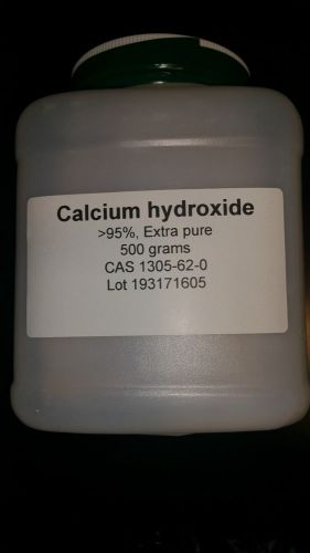 Calcium hydroxide, &gt;95%, extra pure, 500 gm for sale