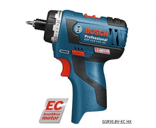 Bosch gsr 10.8v-ec hx brush motor screwdriver cordless drill solo-version for sale