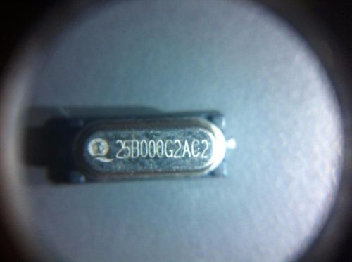 INTERQUIP 8D2500183T25QB51A, 8D25000183BIAF25Q5, 25.000MHz Crystal SMD HU-49