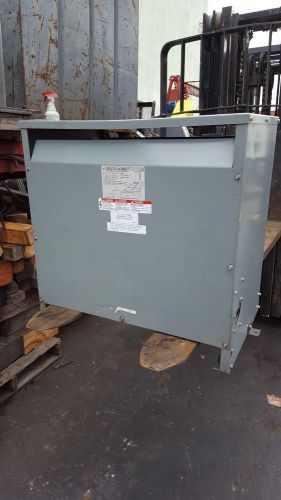 SQUARE D 75 KVA H.V. 480 L.V.208Y/120 CLASS AA TRANSFORMER