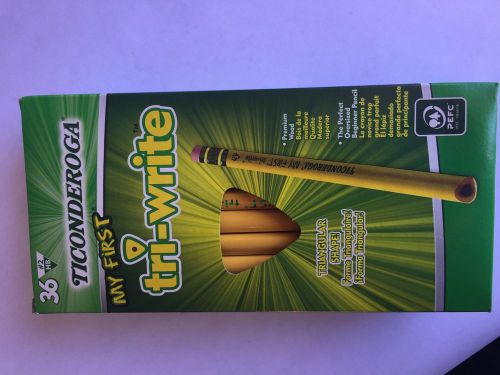 Dixon Ticonderoga Company 13082 Ticonderoga Tri-Write Beginner No. 2