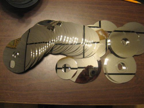 lot of 80--Scrap Hard Drive Disk Platters--Platinum Recovery, Wind Chimes,Crafts