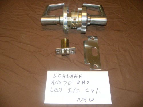 SCHLAGE ND70 RHO LESS I/C CYL.