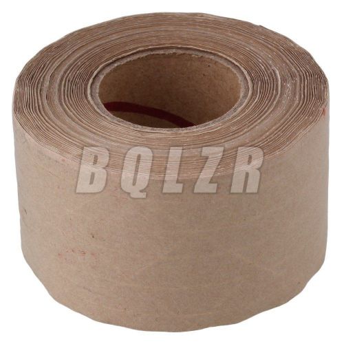 Bqlzr water activated sealing tape gummed kraft paper tape for sale