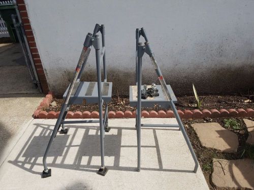 Work shops by d.r.i industries step ladder scaffolding set for sale